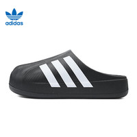移动端、京东百亿补贴：adidas 阿迪达斯 三叶草系列 男女 adiFOM SUPERSTAR MULE 拖鞋 IG8277 黑色  39