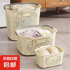京东物流 脏衣篓 大号(36*25.5*32.5cm) 奶油黄