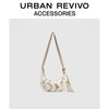 URBAN REVIVO2025春季新款女士缎面珠片单肩斜挎包UAWB50060