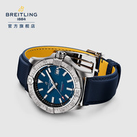 BREITLING 百年灵 复仇者自动机械腕表男士手表蓝色42瑞士机械表 蓝色钢带42-折叠扣