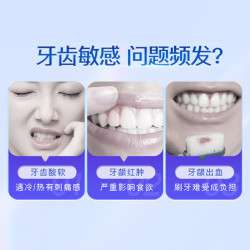 舒客 护龈改善牙龈问题 牙膏套装+炭丝牙刷  氨心1支+维C养护1支+炭丝牙刷1盒