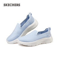 斯凯奇（Skechers）女鞋夏一脚蹬健步鞋浅口妈妈休闲鞋124847