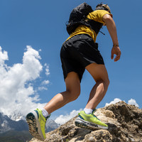 SCARPA思嘉帕旋风生态版SPIN PLANET休闲跑鞋男低帮防滑越野跑鞋 阳光绿拼灰蓝 45.5