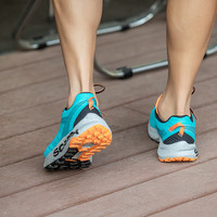 SCARPA思嘉帕旋风生态版SPIN PLANET休闲跑鞋男低帮防滑越野跑鞋 天蓝拼黑 44.5