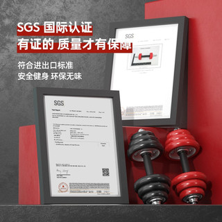 朗威电镀哑铃男杠铃可调节哑铃组合套装20公斤纯铁亚玲器材可拆卸 两只总重15公斤+手套 【无胶套】 10KG 起/标配