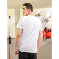 adidas 男装夏季透气舒适休闲运动宽松半袖上衣短袖ADITSG2-WB S