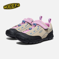 KEEN JASPER II 儿童户外运动鞋防滑耐磨舒适休闲鞋 红土棕/森林绿-1028556-小童 38