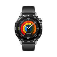 华为 HUAWEI WATCH GT5 智能手表 46mm 幻夜黑 氟橡胶表带