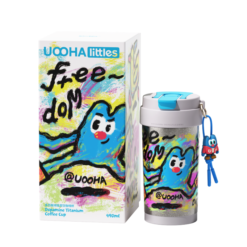  UOOHA 纯钛 咖啡杯