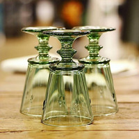 LA ROCHERE法国进口玻璃杯复古经典红酒杯水杯高脚杯果汁杯咖啡杯法式风情