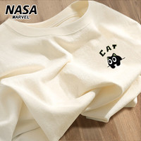 NASA MARVEL 纯棉 男士短袖T恤
