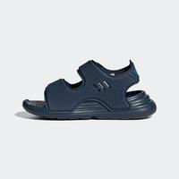 adidas 阿迪达斯 夏季男女同款童鞋小童露趾鞋儿童软底透气沙滩鞋防滑中大童凉鞋