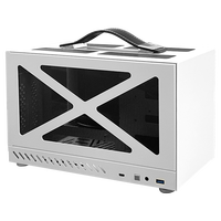 巧美Gaumey巧美itx机箱mini迷你机箱手提机箱TX主板SFX电源办公diy孤勇者mini闪电鼠 闪电鼠机箱