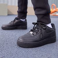 NIKE 耐克 空军一号男女童AF1大童运动鞋夏季板鞋胶底FV5951 001黑/黑/黑/黑 37.5