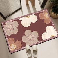 伊梦兮雨 软硅藻泥吸水垫 40*60cm 繁花