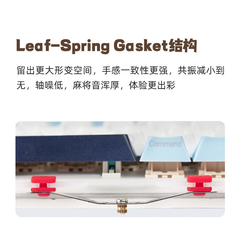 白色双皮奶RGB-热插拔(三模) 98键