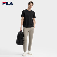 柔心纱|斐乐短袖T恤男春季运动透气宽松休闲圆领上衣 XXXXL