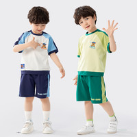 汪汪队童装男童夏装套装2024儿童短袖运动服夏季宝宝男孩衣服