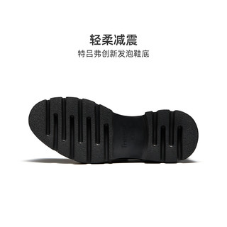 特吕弗布洛克雕花皮鞋男休闲厚底英伦商务正装圆头德比鞋 黑色雕花 44 /9码