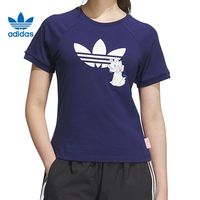adidas/阿迪达斯 女士运动短袖T恤