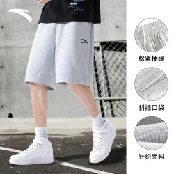 安踏 男款运动短裤 95727781