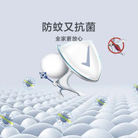 罗莱生活 LUOLAI  家纺蒙古包蚊帐家用卧室 简单安装防蚊1 福猫蒙古包蚊帐 198cm*120cm*143cm 1.2米床