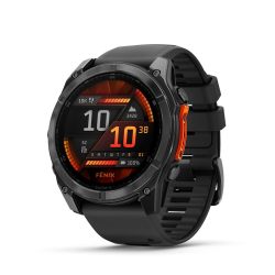 GARMIN 佳明 智能手表 GPS fnix 8  51 mm a04808 暗灰色搭配黑色表带  51 mm