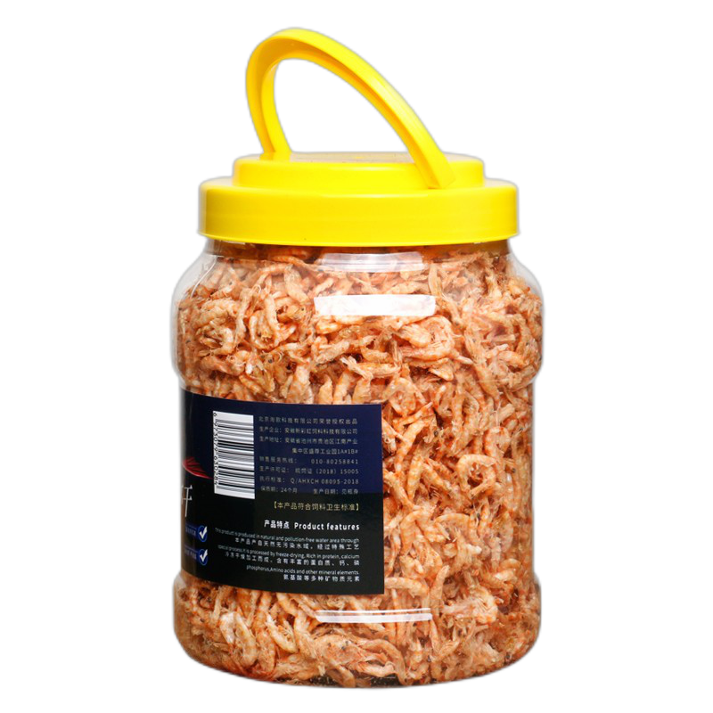 SICCE 南极磷虾干3L约300g  金龙红龙银龙鹦鹉鱼食巴西龟饲料鱼粮