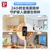 德国柏曼日光3.0全光谱护眼主卧室吸顶灯 书房儿童房智能超薄灯具 【大款】12-16m² 雅光银