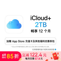苹果 Apple iCloud+ 2TB 12个月权益包 适用iPhone/iPad/Mac