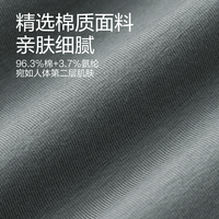 网易严选7A抑菌男士棉内裤亲肤干爽透气不闷热内裤男 (木深灰+松梨灰+碳灰蓝+浅麻灰) 4条 4XL
