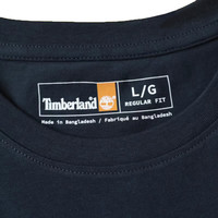 添柏岚（Timberland）T恤男夏季户外舒适透气休闲圆领半袖印花Logo纯棉短袖 A2K7P-433 XS 165/80A