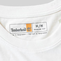 添柏岚（Timberland）T恤男夏季户外舒适透气休闲圆领半袖印花Logo纯棉短袖 A2KEM-CM9 M 175/100A