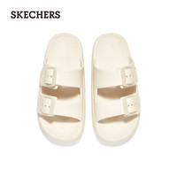 斯凯奇(Skechers)女鞋2025年夏季厚底踩屎感拖鞋百搭凉拖鞋透气户外沙滩鞋111645