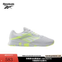 锐步 官方24新品男女NANO X4室内运动健身透气轻便综合训练鞋 100204675 月光柠檬 42 (27cm),US: 9