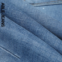 ABLE JEANS/欧帛牛仔 立体八分破洞 男士牛仔裤