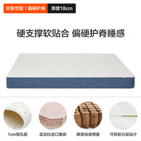 8H MD 黄麻席梦思床垫