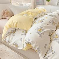 宁好 全棉被套单件100%纯棉被罩200x230单人学生宿舍被芯罩