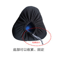 加绒加厚自行车座套坐垫套公路自行车电动车座垫套柔软舒适保暖