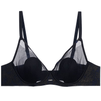 爱慕织锦3/4薄衬垫花瓣文胸AM13C261