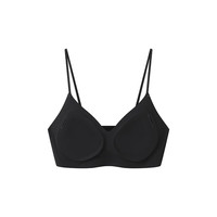 MUJI/無印良品 凉感 女士文胸  黑色 L