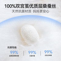 钱皇海洋世界儿童蚕丝被100%桑蚕长丝被子宝宝夏凉被A类抗菌幼儿园 净重1+3斤 150cm*200cm