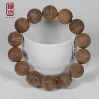檀音男款沉香手串水沉老料倒架沉香木单圈佛珠手串16mm14颗野生送 A141越南惠安醇化老料18克