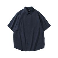 牧高笛 休闲短袖衬衣 山系男潮工装春秋外套宽松上衣