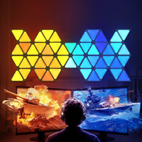 慧作 智能慧光板感应壁灯 3片装