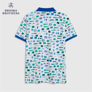  Brooks Brothers/布克兄弟 航海风印花 男士POLO衫