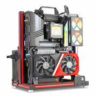 鱼巢鱼巢(METALFISH)积木开放式机箱 铝合金机架 手提机箱 支持水冷 ATX-MATX-ITX主板 台式箱 积木银河