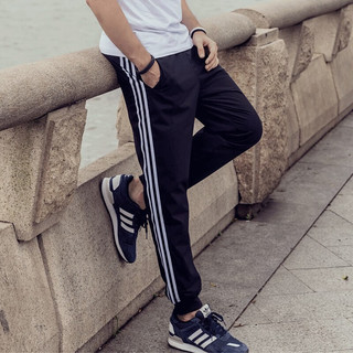 adidas阿迪达斯时尚潮流运动透气舒适男装休闲运动裤 码