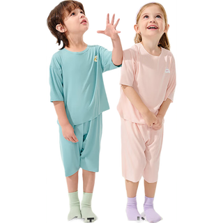 巴拉巴拉宝宝睡衣套装夏季空调服男童女童家居服优可丝随心裁209225171207