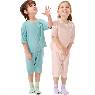 巴拉巴拉宝宝睡衣套装夏季空调服男童女童家居服优可丝随心裁209225171207